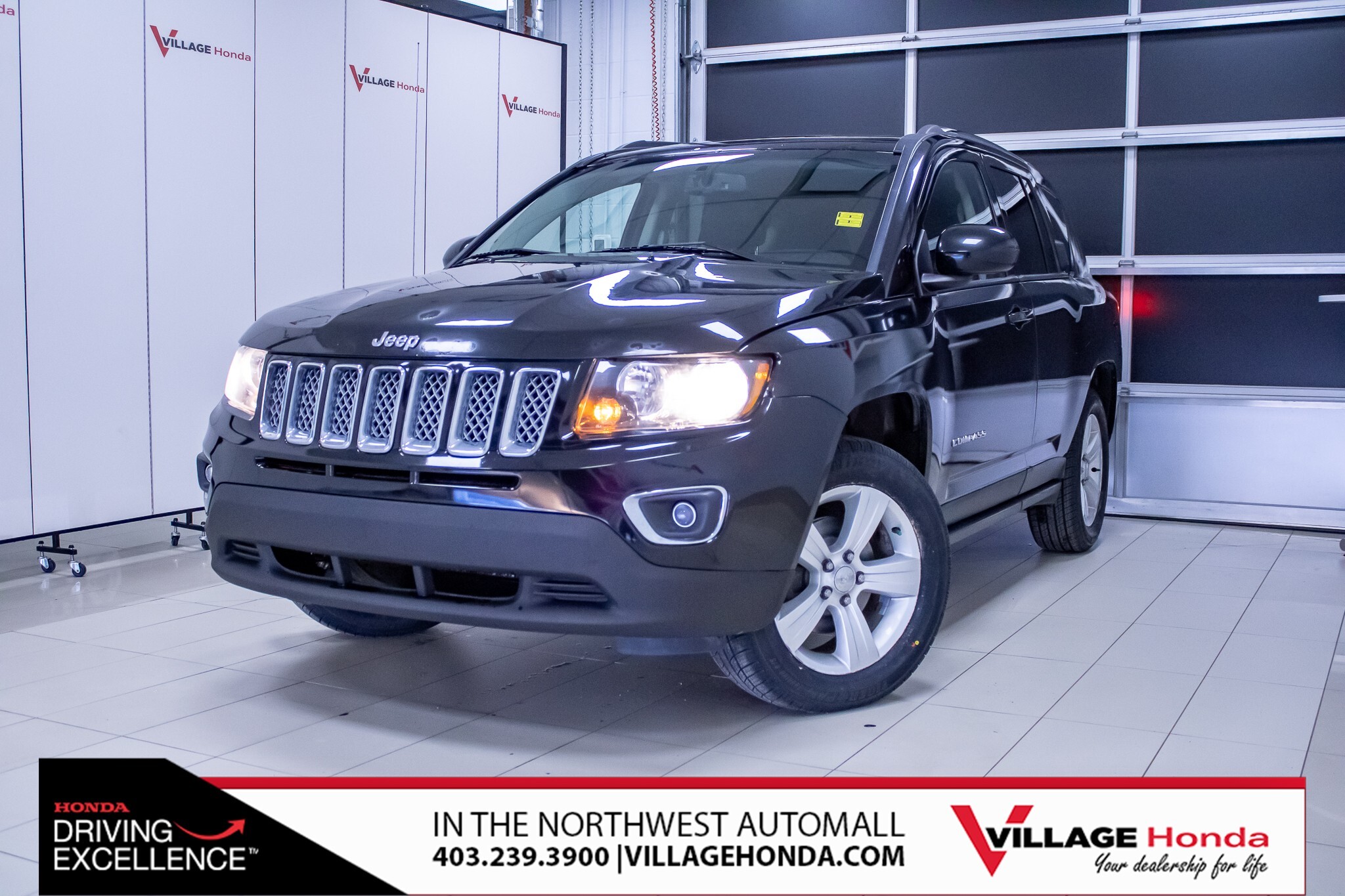 2015 Jeep Compass Sport/North HIGH ALTITUDE TRIM! LOCAL! ONE OWNER! 