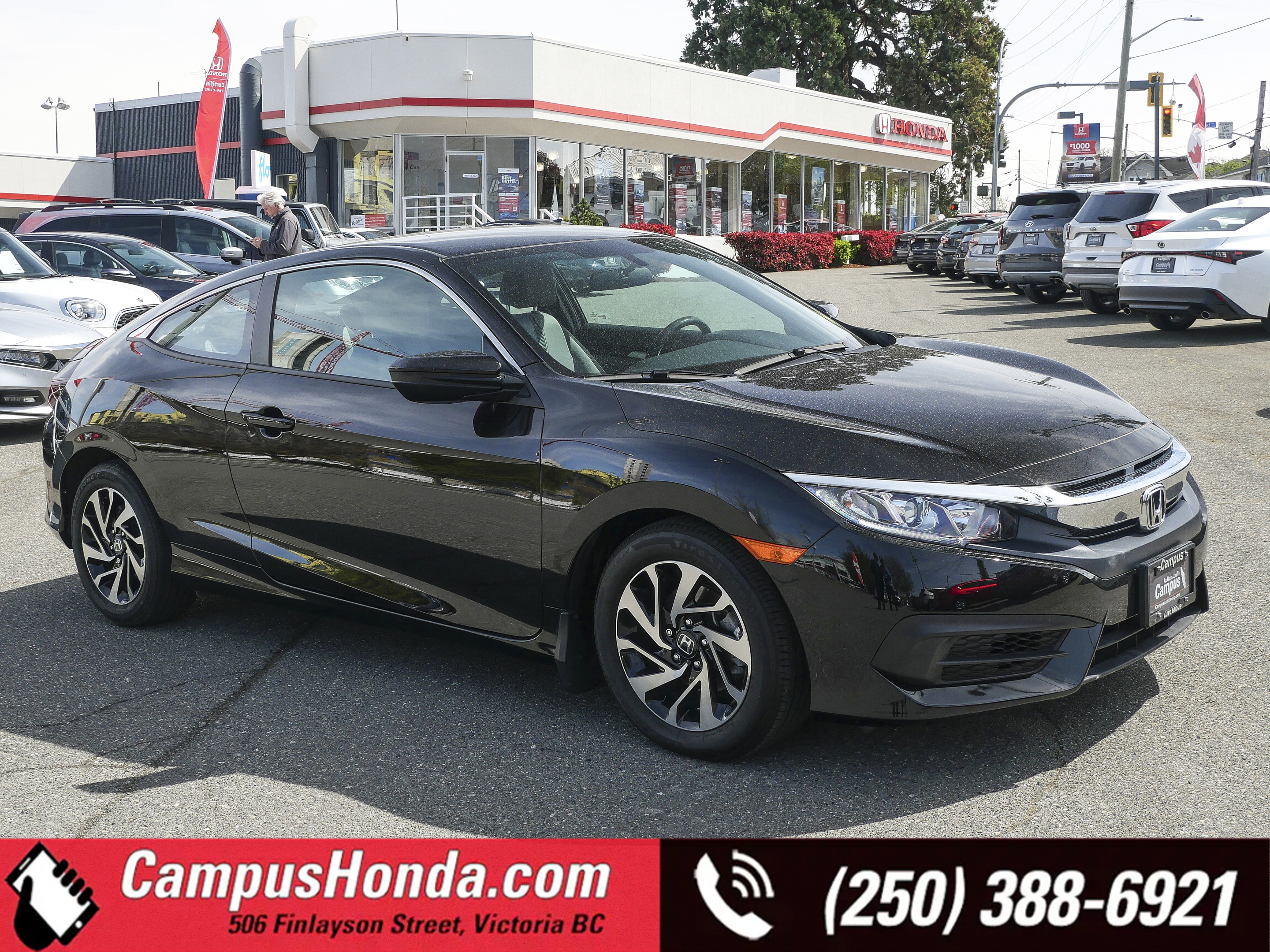 2017 Honda Civic Coupe LX | Manual | One Local Owner | 