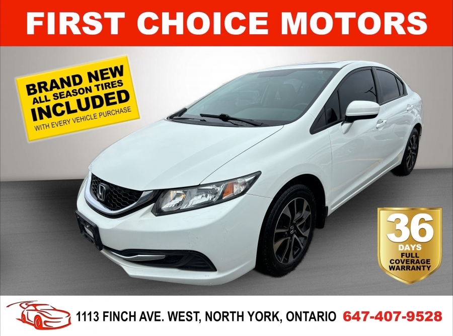 2015 Honda Civic EX ~AUTOMATIC, FULLY CERTIFIED WITH WARRANTY!!!~