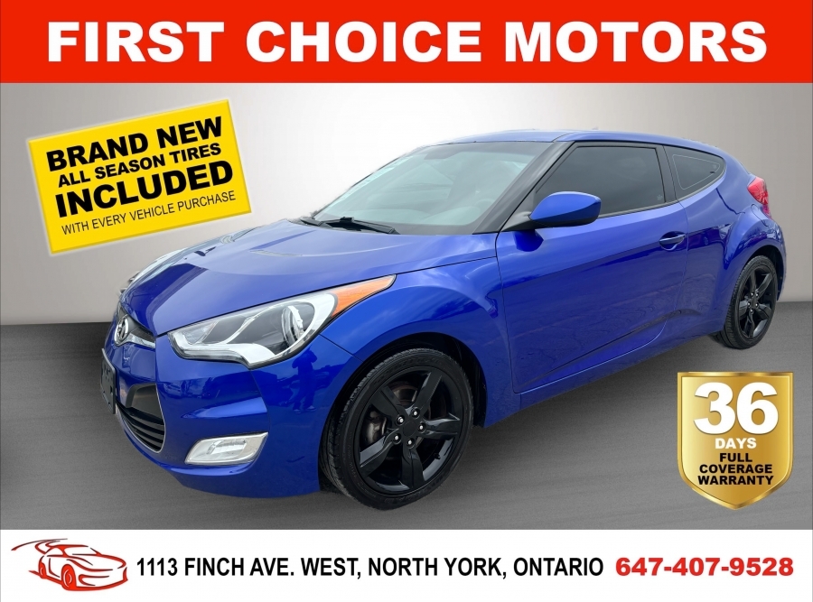 2013 Hyundai Veloster ~MANUAL, FULLY CERTIFIED WITH WARRANTY!!!~