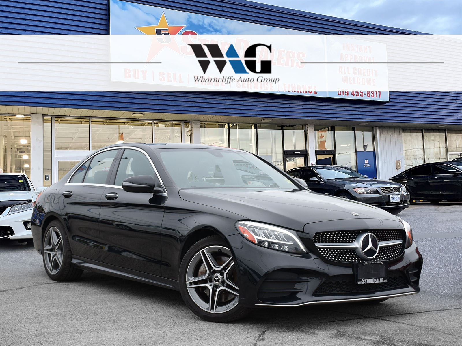 2019 Mercedes-Benz C-Class NAV LEATHER PANO ROOF MINT! WE FINANCE ALL CREDIT!