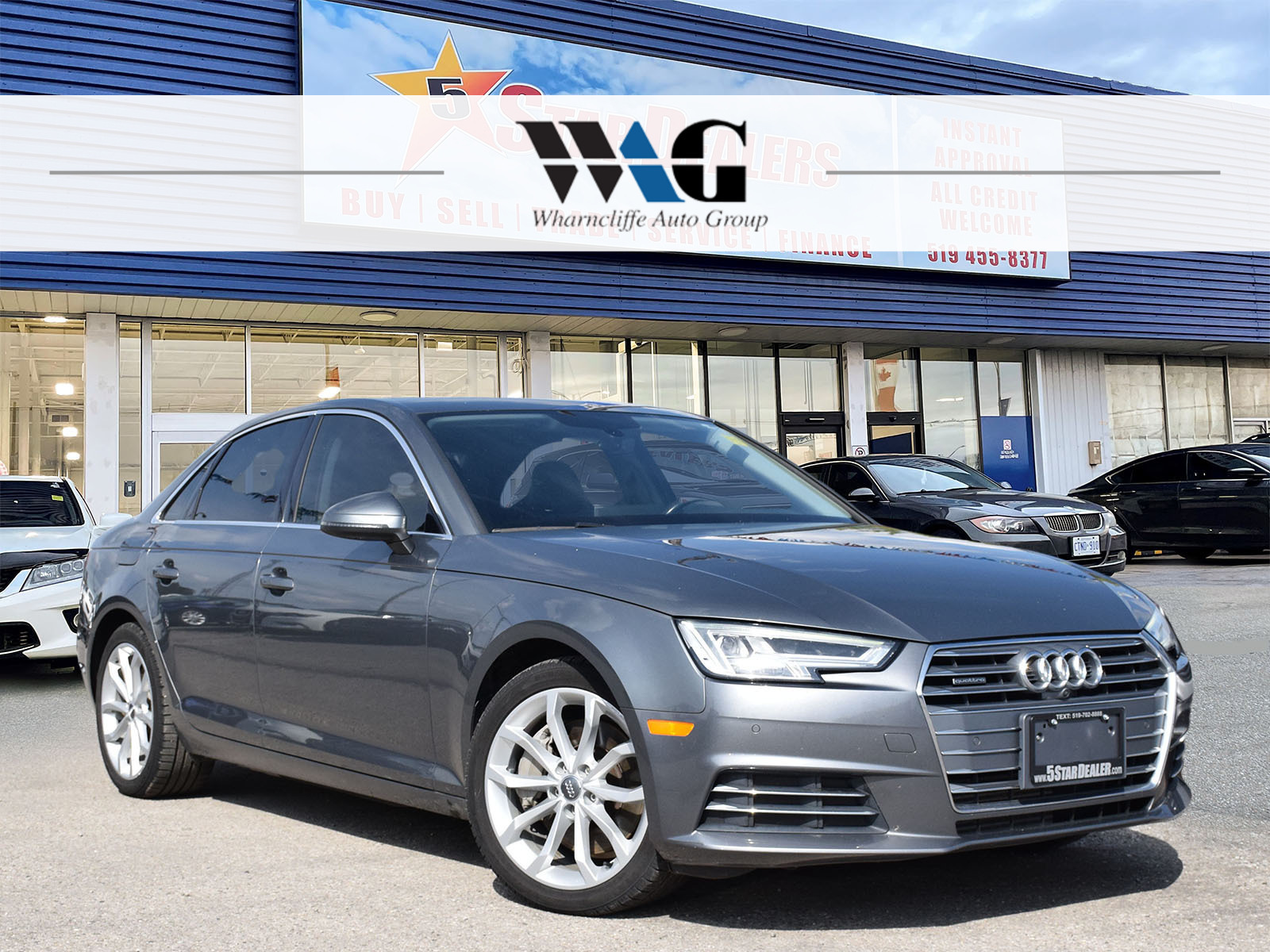2017 Audi A4 NAV LEATHER H-SEATS LOADED! WE FINANCE ALL CREDIT!