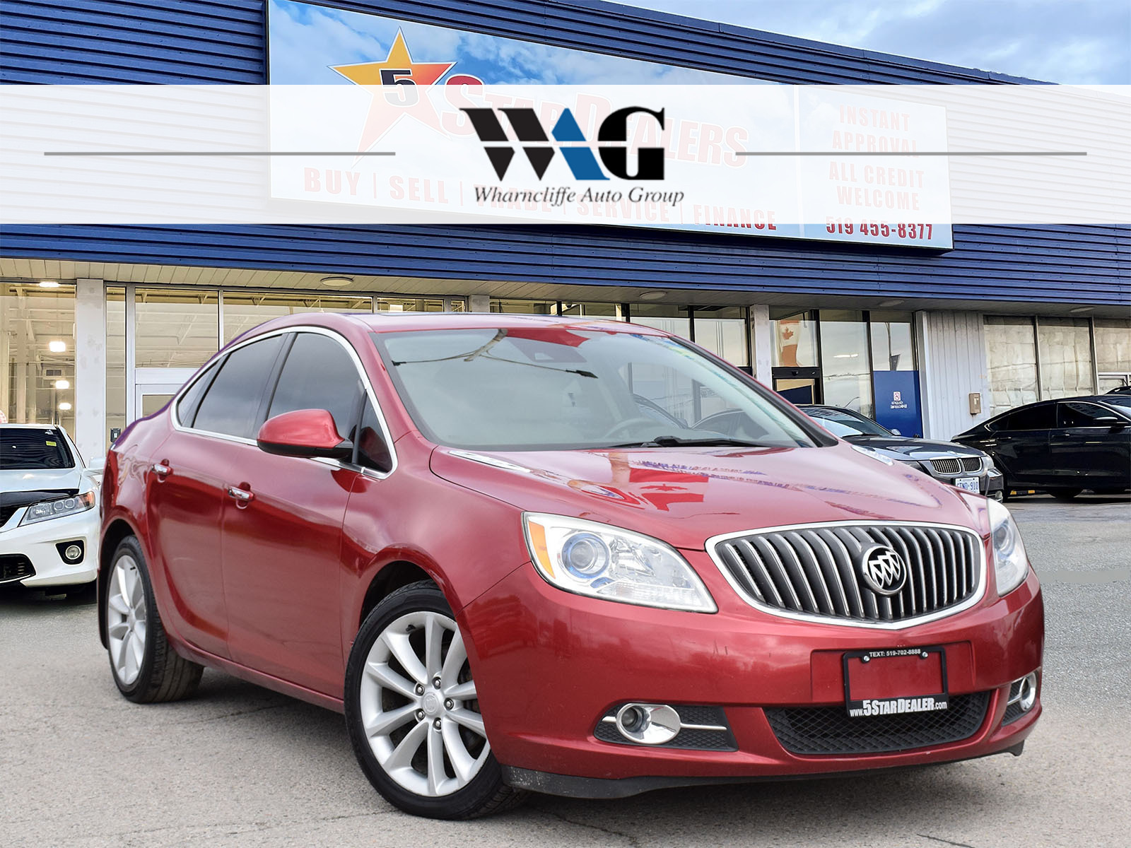 2016 Buick Verano LEATHER SUNROOF H-SEATS! WE FINANCE ALL CREDIT!