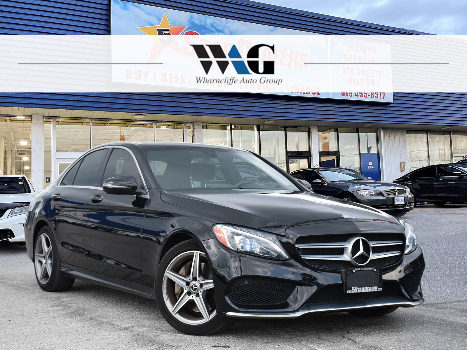 2017 Mercedes-Benz C-Class NAV LEATHER SUNROOF LOADED! WE FINANCE ALL CREDIT