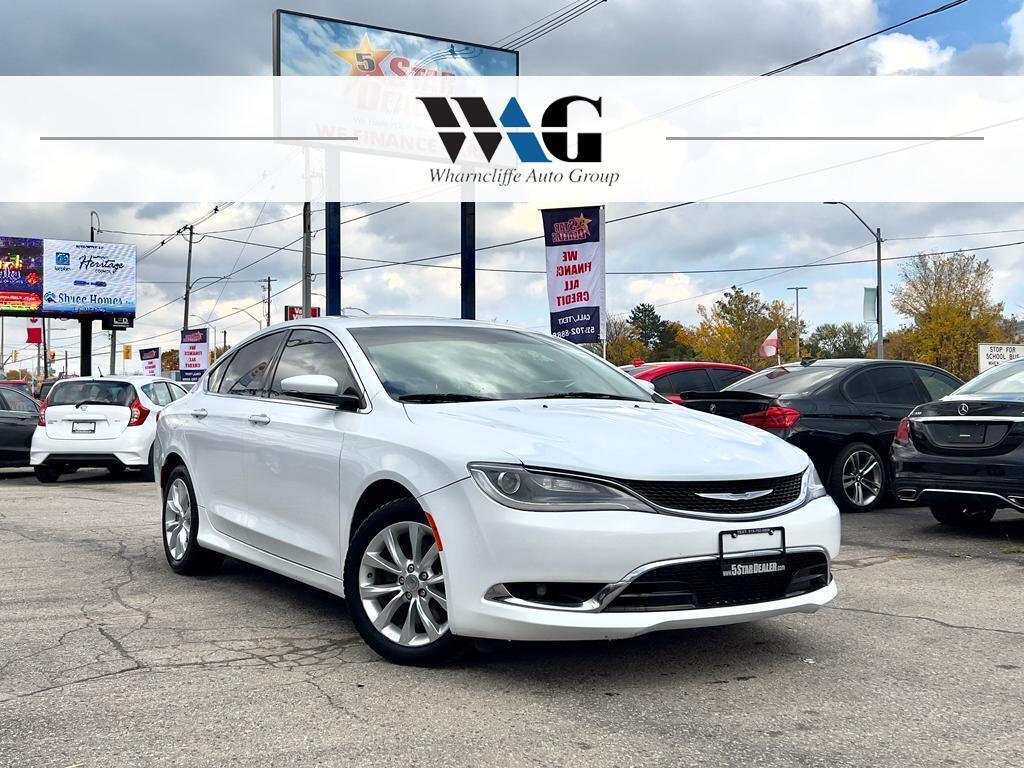 2015 Chrysler 200 LEATHER PANORAMIC ROOF WE FINANCE ALL CREDIT