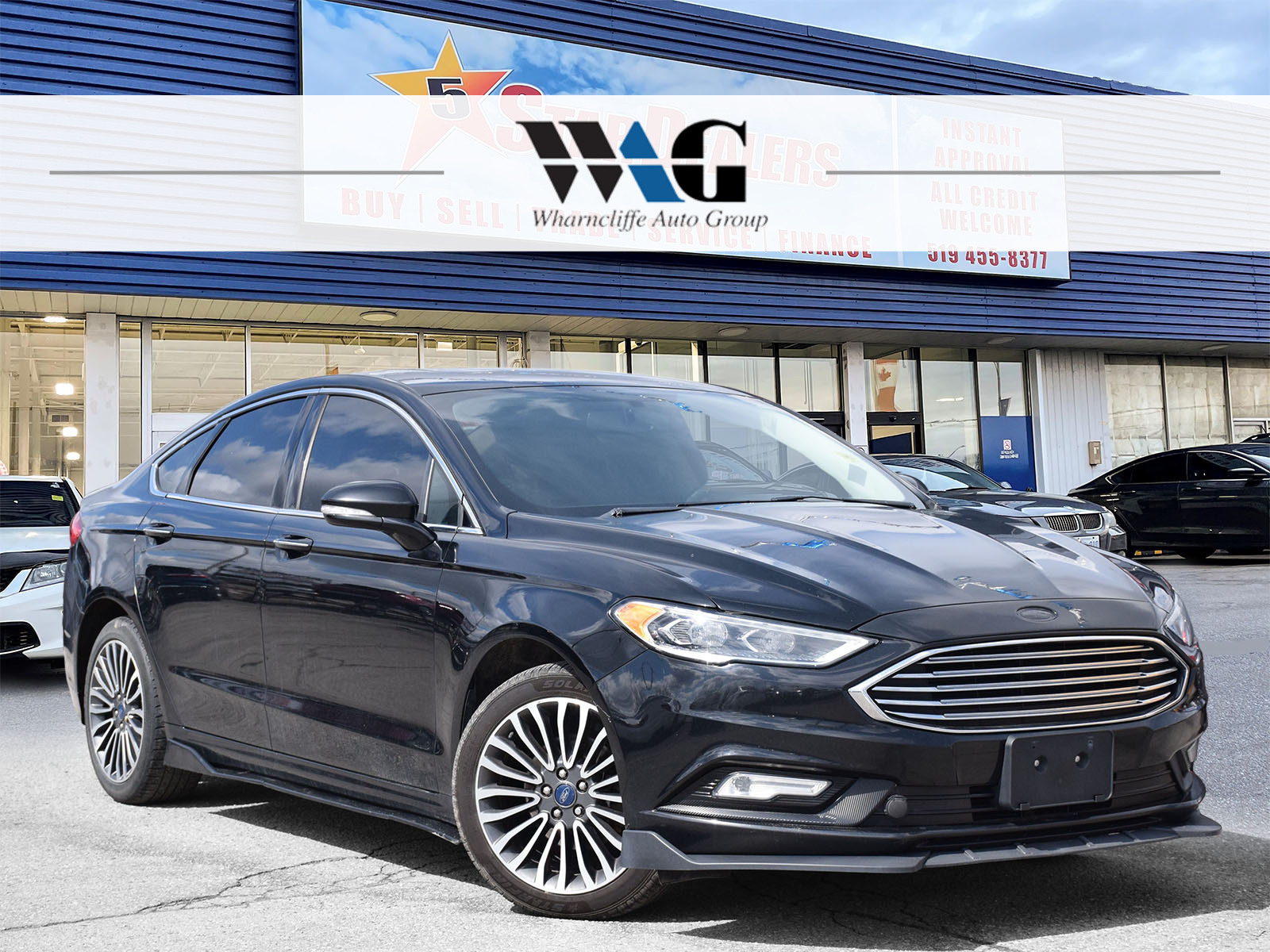 2017 Ford Fusion LEATHER SUNROOF HEATED SEATS WE FINANCE ALL CREDIT