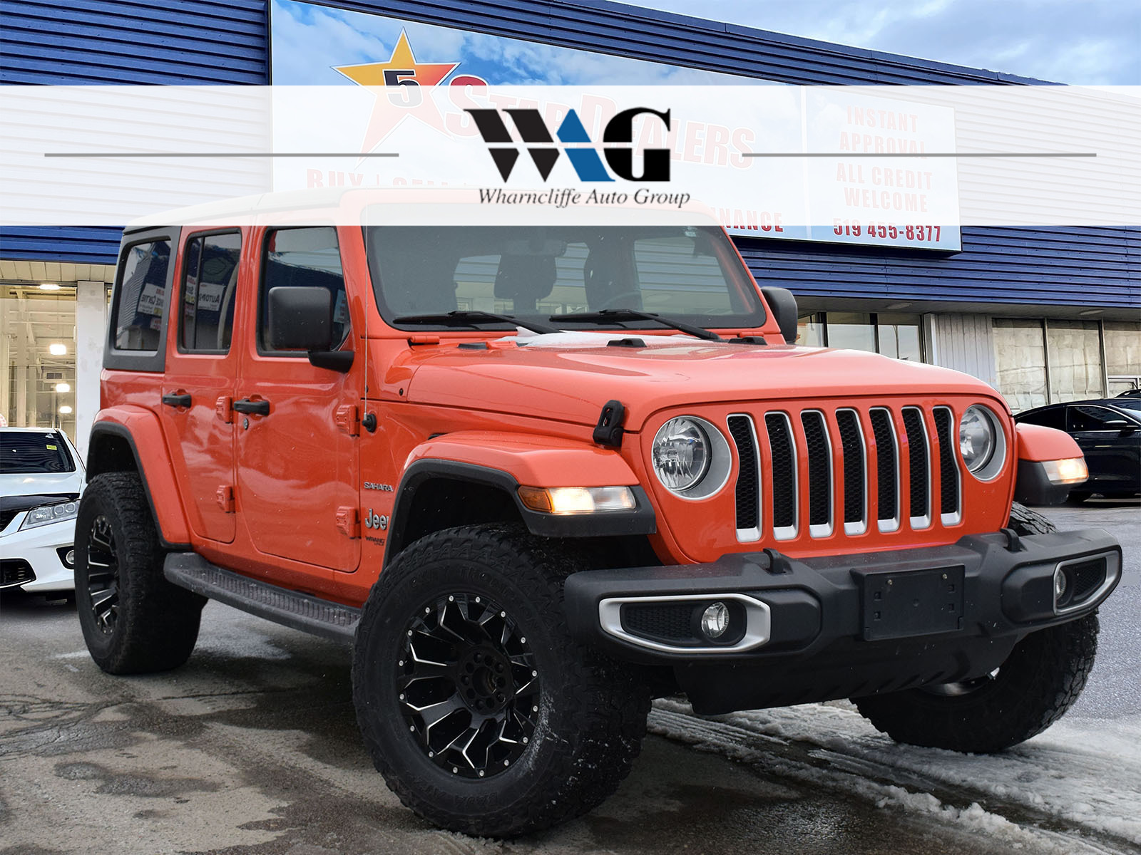 2018 Jeep WRANGLER UNLIMITED 2018.5 Sahara 4x4 NAV MINT WE FINANCE ALL CREDIT