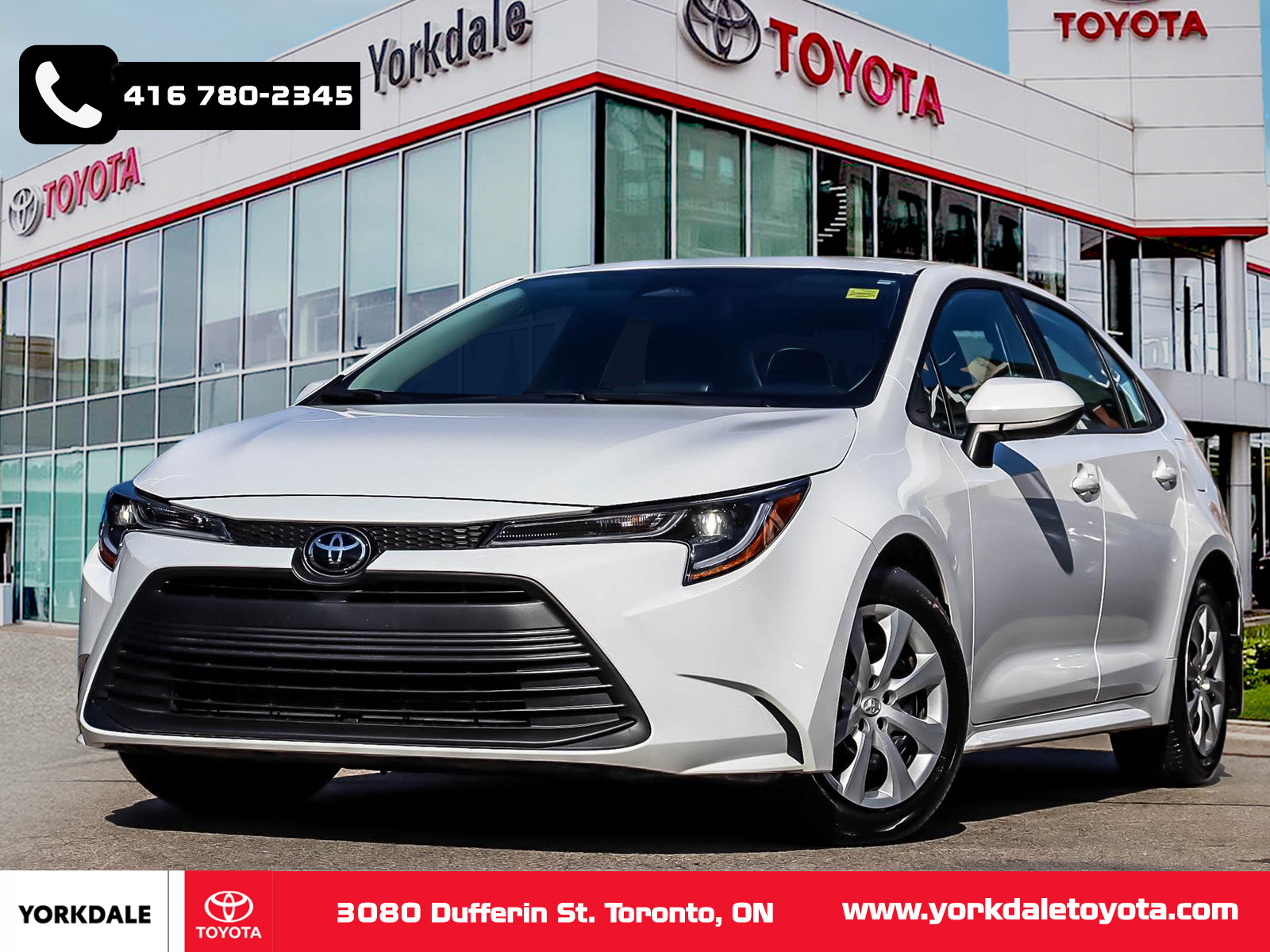 2023 Toyota Corolla LE 7.35% on 72 months 