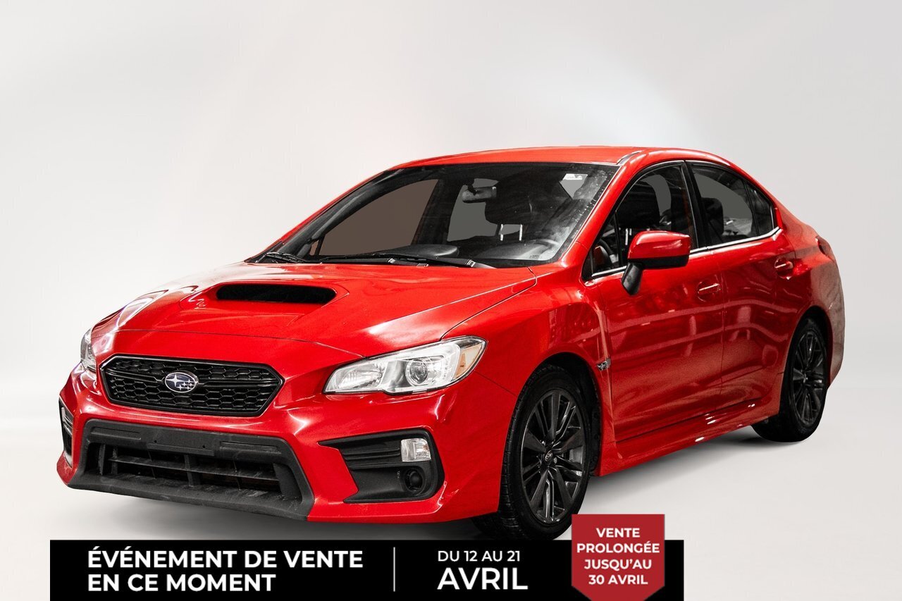 2021 Subaru WRX 4Dr 6sp SIngle Owner * FInancing available / 1 Pro