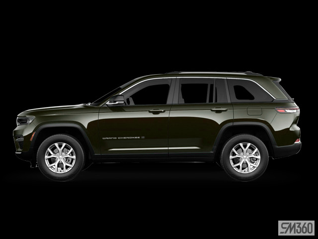 2024 Jeep Grand Cherokee LIMITED Commandview Dual-Pane Sunroof, Black Appea