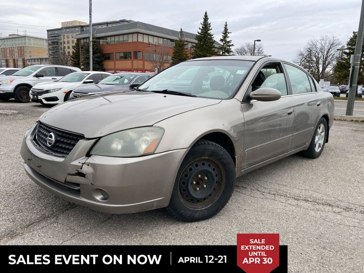 2006 Nissan Altima 4Dr Sedan 2.5 SL at Auto | Leather | Heated Seats 