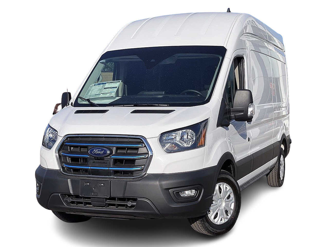 2023 Ford E-Transit Cargo Van SLIDING PASS 148 EL EV Delivery Van