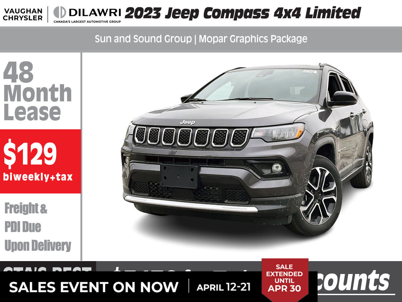 2023 Jeep Compass LIMITED 