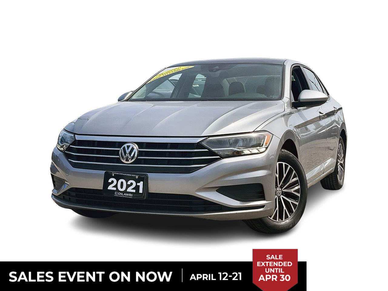 2021 Volkswagen Jetta Highline 1.4T 8sp at w/Tip Sunroof | Leatherette |