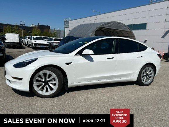 2022 Tesla Model 3 RWD | Pay no PST! | No Accidents |