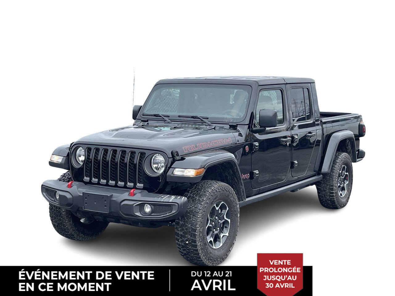 2023 Jeep Gladiator Rubicon AWD 4X4 + CUIR + NAVI + GROUPE FROIDE  +++