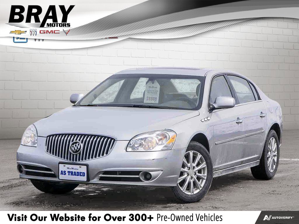 2011 Buick Lucerne CXLCXL, V6, HEATED LEATHER, ROOF, CERTIFIED, LOW K