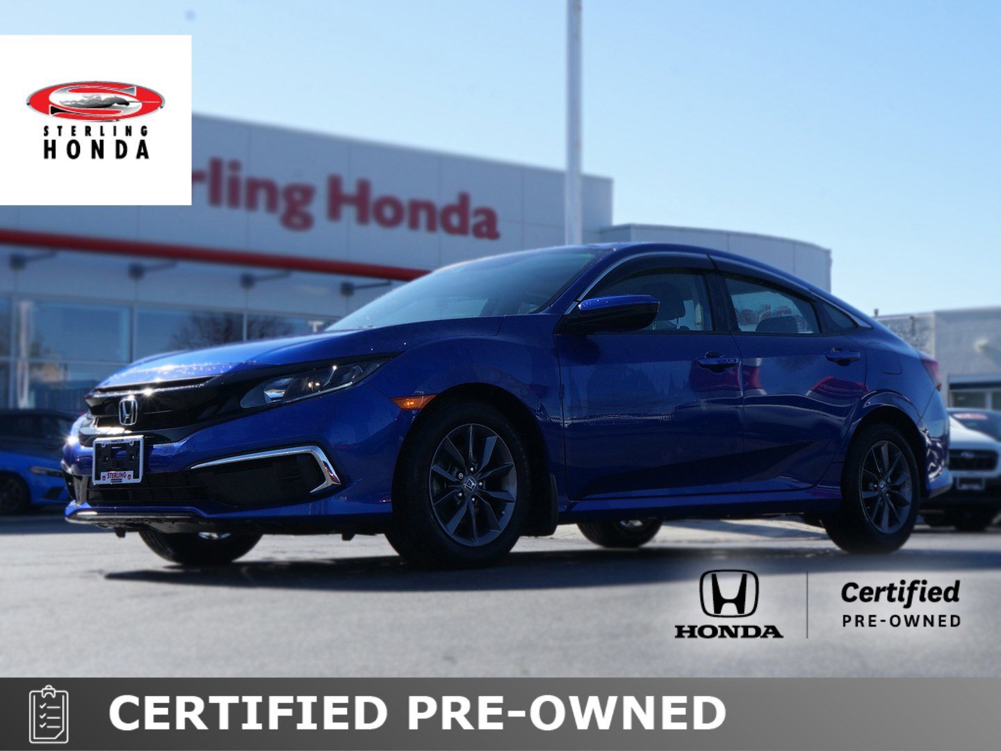 2021 Honda Civic Sedan EX | CLEAN CARFAX | HONDA CERTIFIED