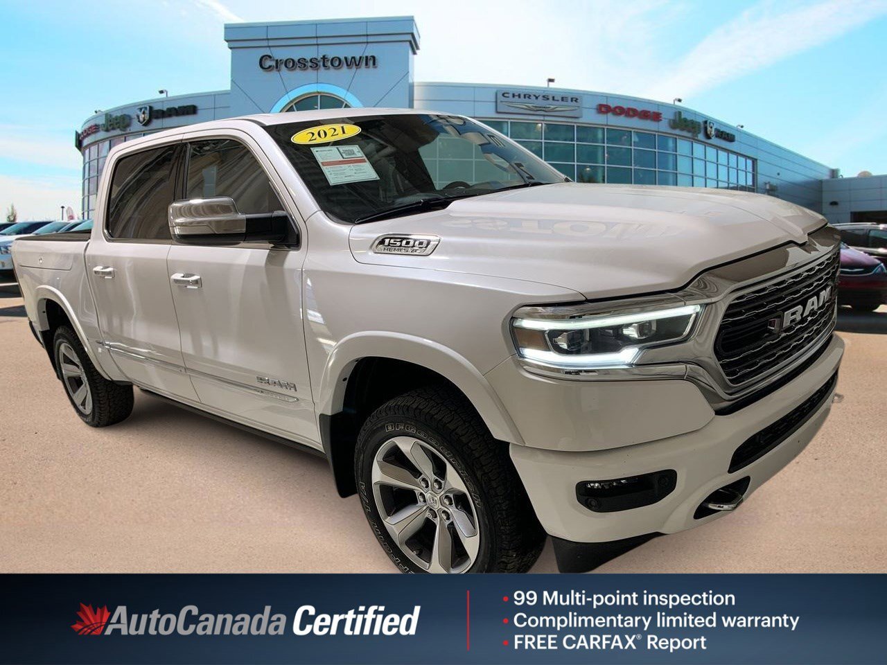 2021 Ram 1500 Limited | One Owner | Heated and Cooled Seats