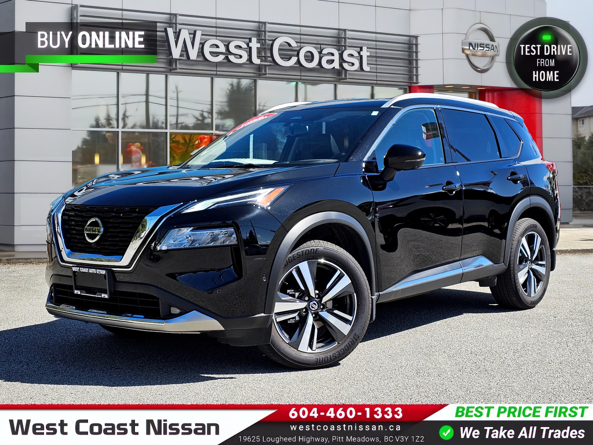 2021 Nissan Rogue Platinum AWD Certified - One Owner & No Accidents!