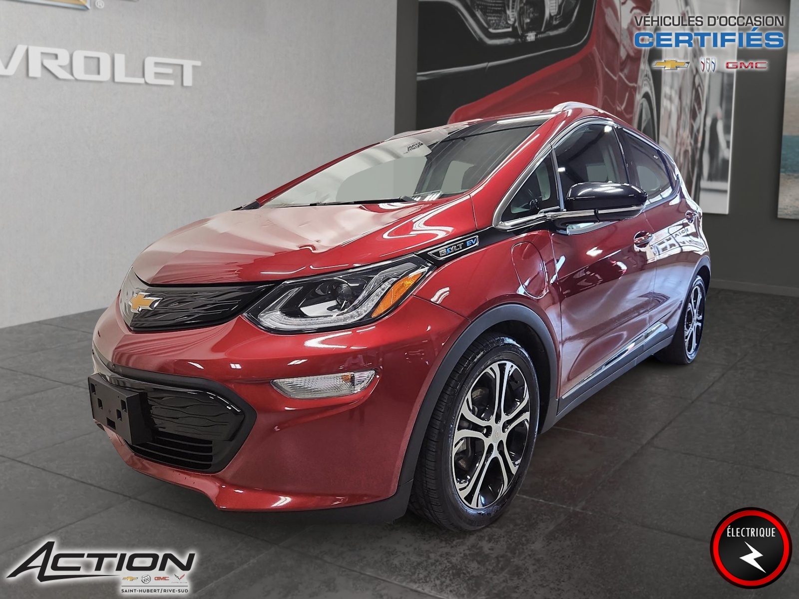 2021 Chevrolet Bolt EV Premier - 100% Electrique - Cuir - Cam 360