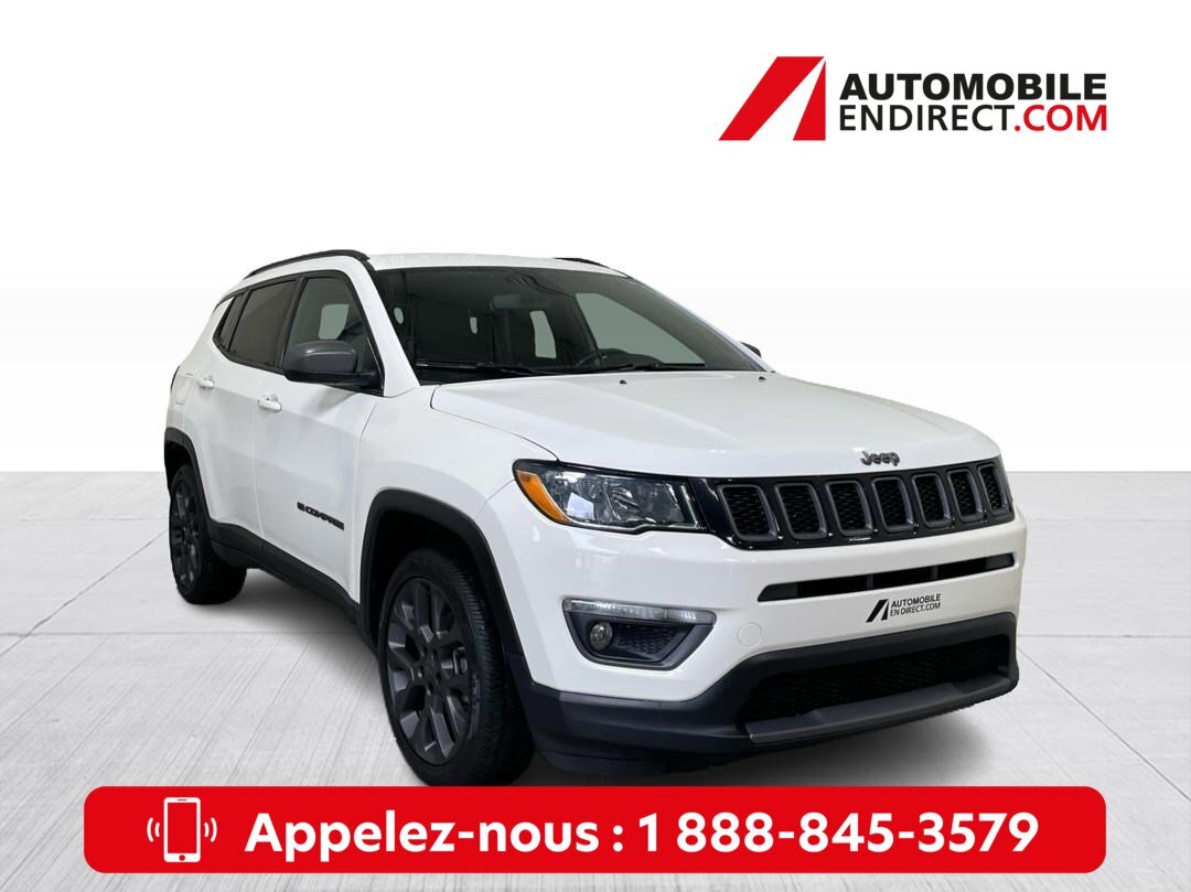 2021 Jeep Compass 80th Anniversary 4x4 Mags Cuir GPS