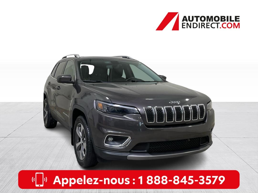 2019 Jeep Cherokee Limited 4x4 Mags Cuir Toit Pano Sièges Ventilés