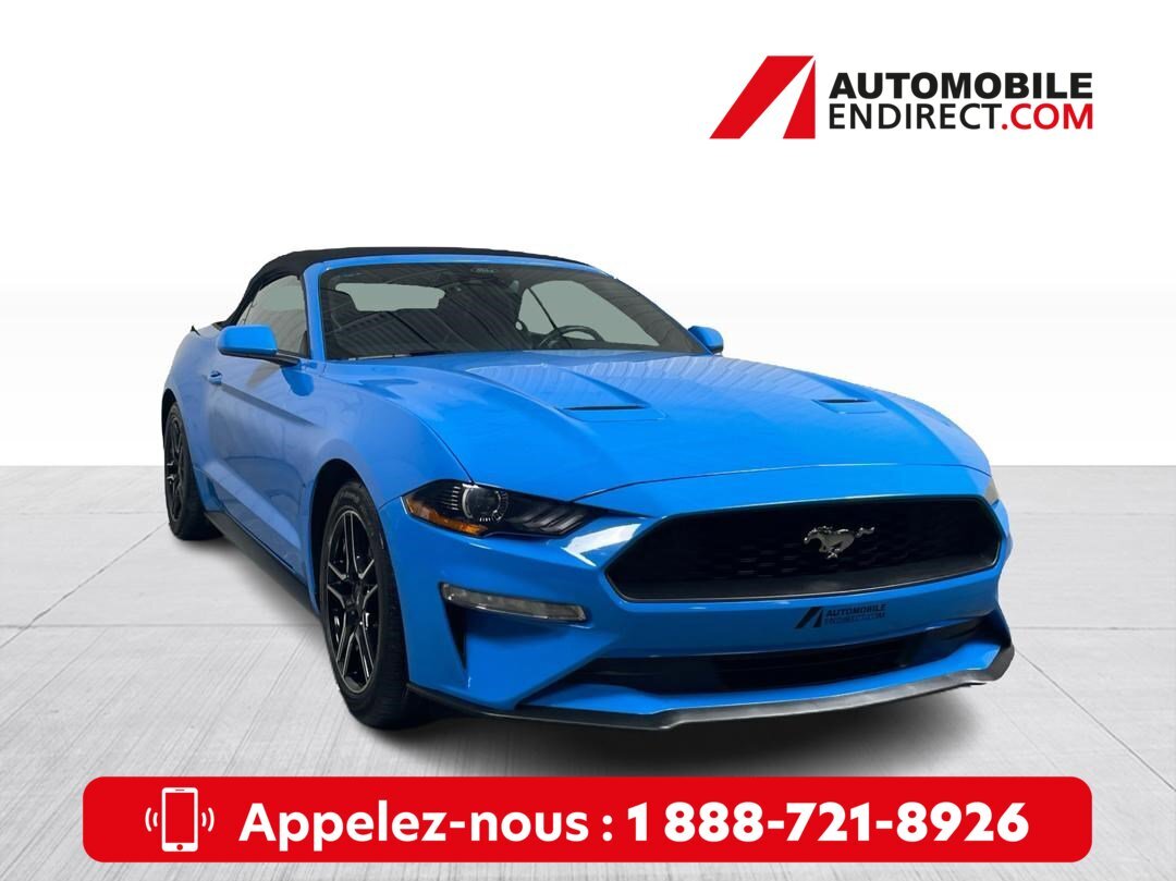 2023 Ford Mustang Premium Convertible Ecoboost Mags Cuir Sièges chau