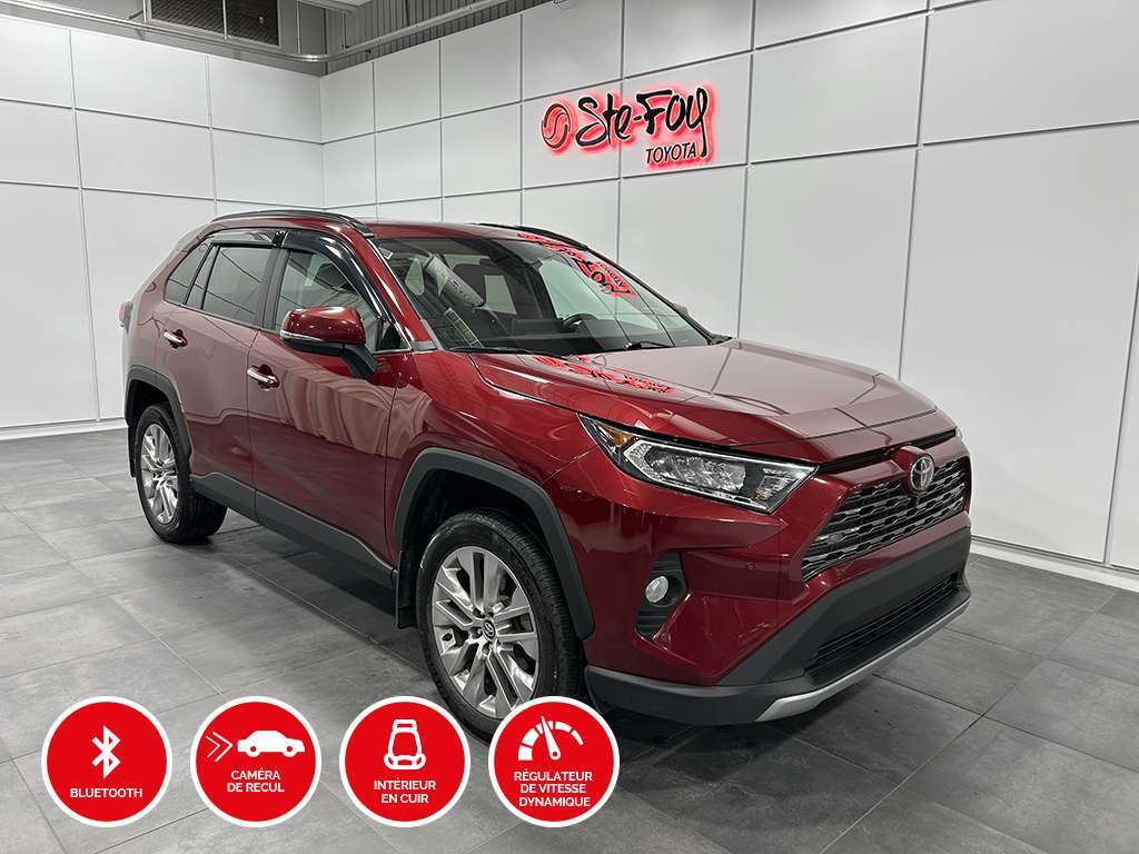 2019 Toyota RAV4 LIMITED AWD - TOIT OUVRANT - INT. CUIR - BLUETOOTH