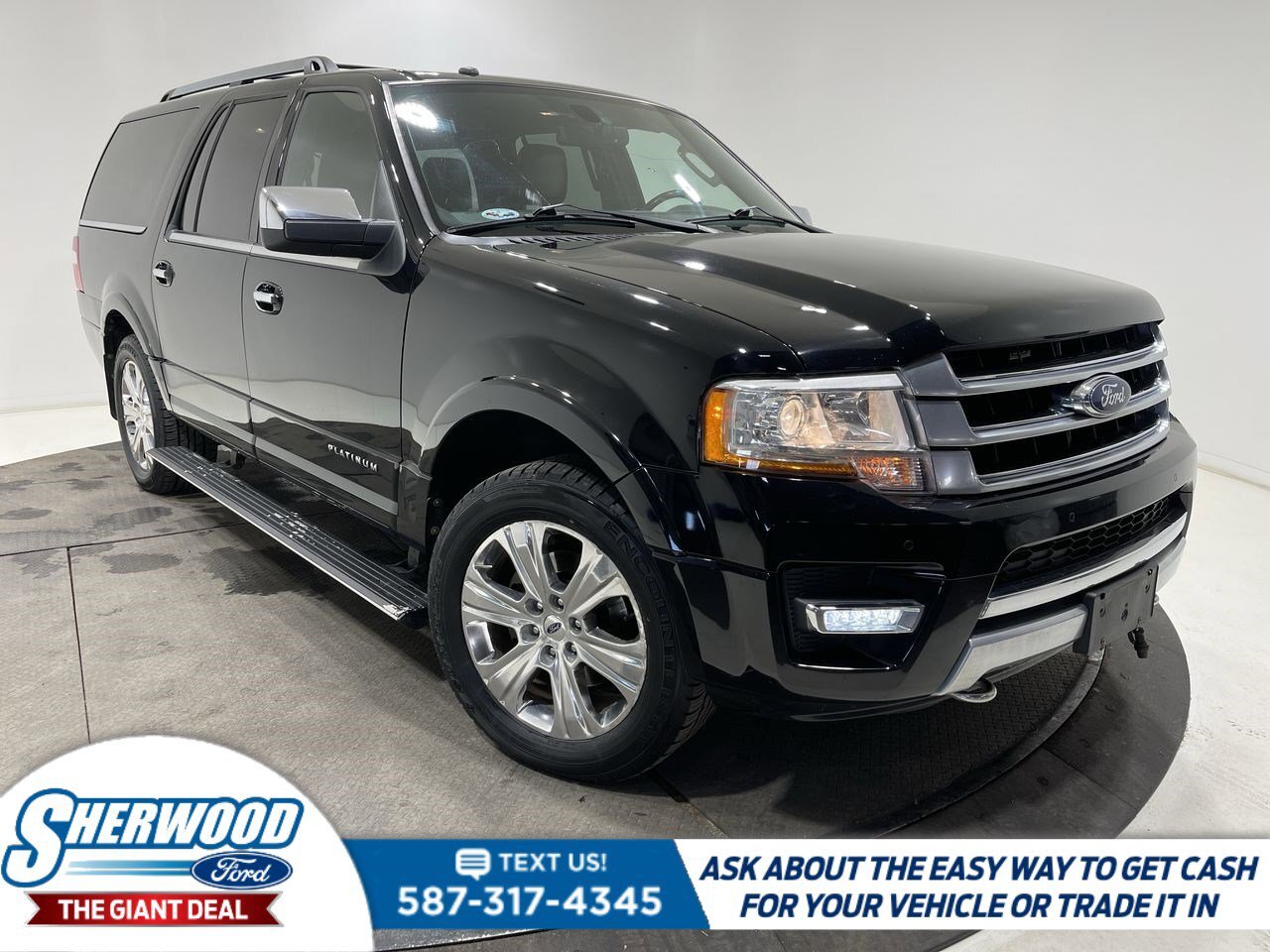 2016 Ford Expedition Max Platinum Max- $0 Down $176 Weekly