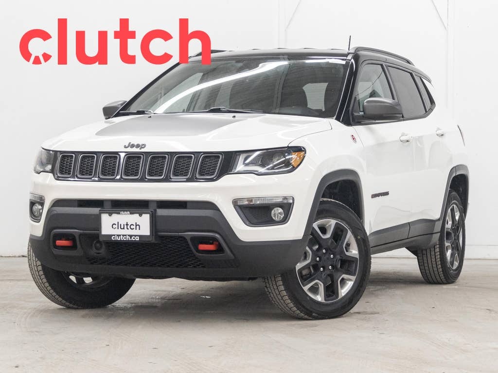 2018 Jeep Compass Trailhawk 4x4 w/ Uconnect 4C, Apple CarPlay & Andr