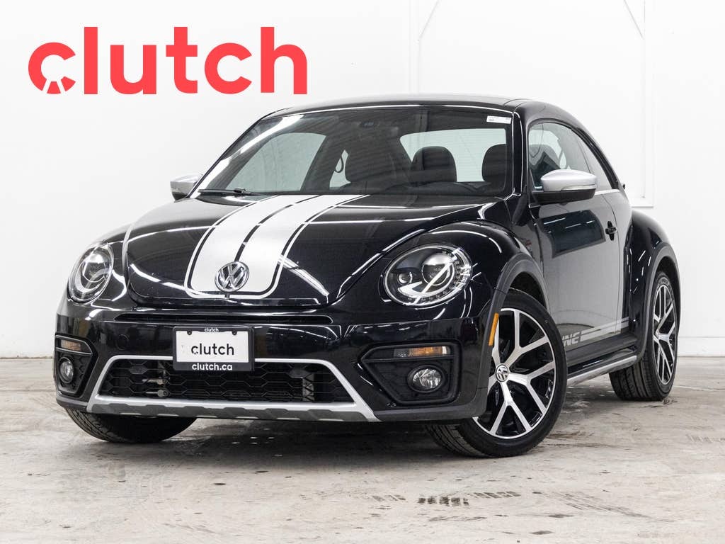 2018 Volkswagen Beetle Dune w/ Apple CarPlay & Android Auto, Dual Zone A/