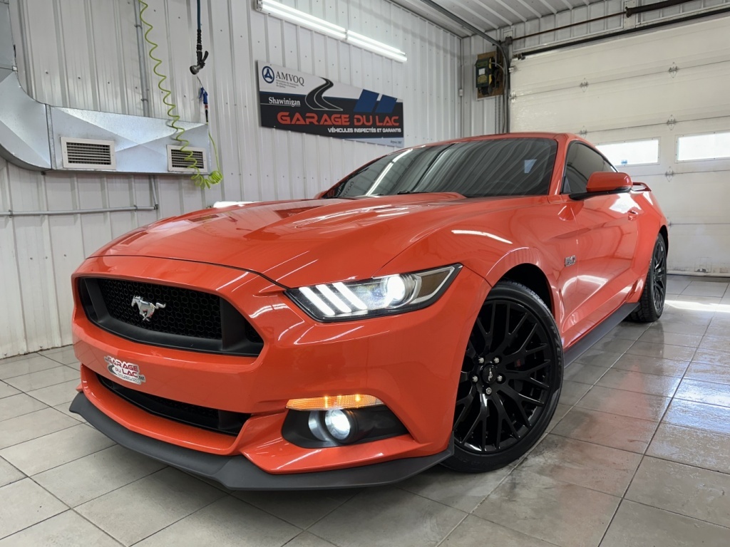 2016 Ford Mustang GT PREMIUM / TRACK PACKAGE - RECARO - MANUELLE - S