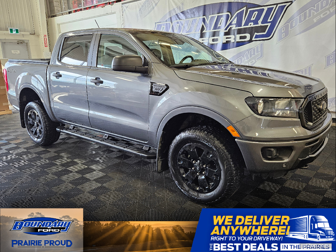 2021 Ford Ranger XLT 302A Tech | Black Appearance Package w/Leather