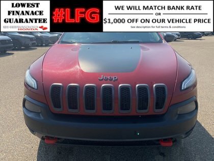 2017 Jeep Cherokee 4wd Trailhawk | REMOTE START | HEATED LEATHER | XM