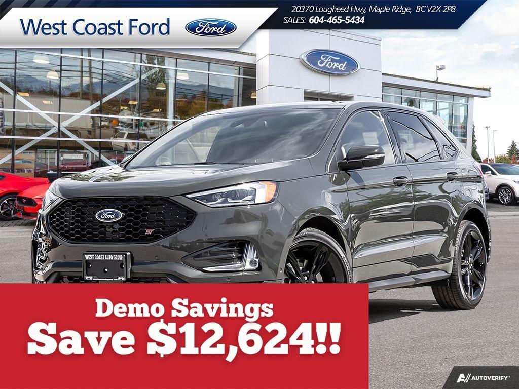 2022 Ford Edge ST AWD - Cold Weather Pkg, Panoramic Roof - Demo