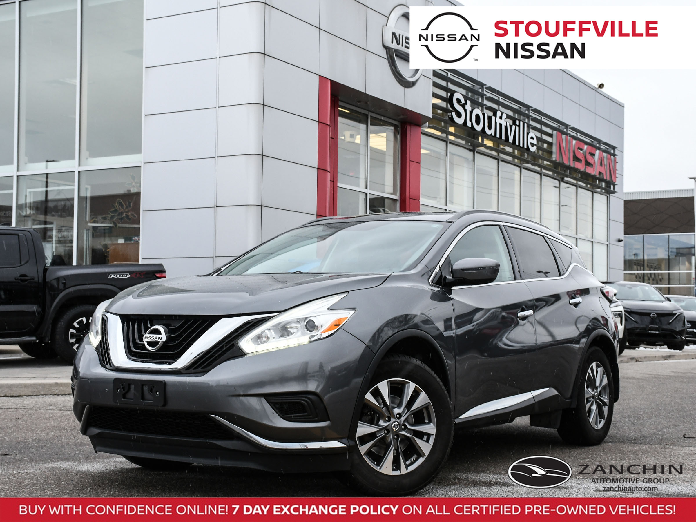 2017 Nissan Murano S No Accident/Navigation/HTD Seats/Alloy Wheels