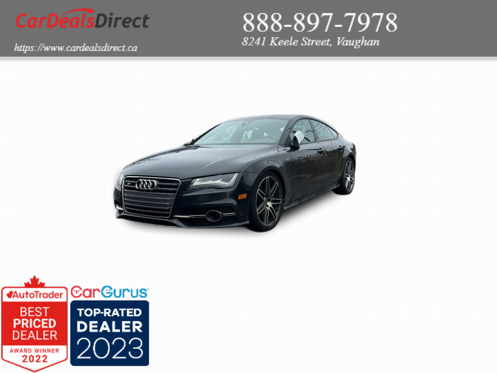 2013 Audi S7 Top of The Line/ Loaded/Clean Carfax