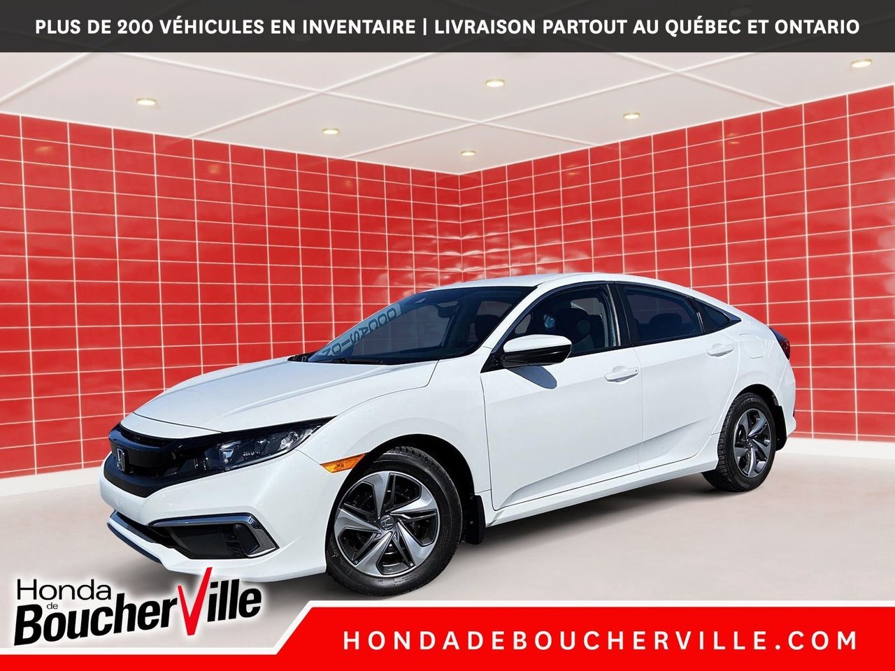 2019 Honda Civic Sedan LX BAS KILOMETRAGE, AUTOMATIQUE, CARPLAY ET ANDROI