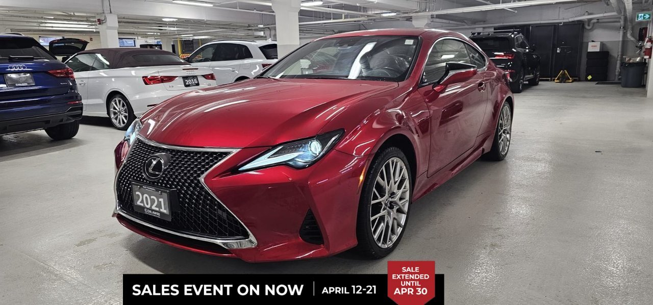 2021 Lexus RC 300 AWD WINTER TIRES | ONE OWNER | NO ACCIDENT / 