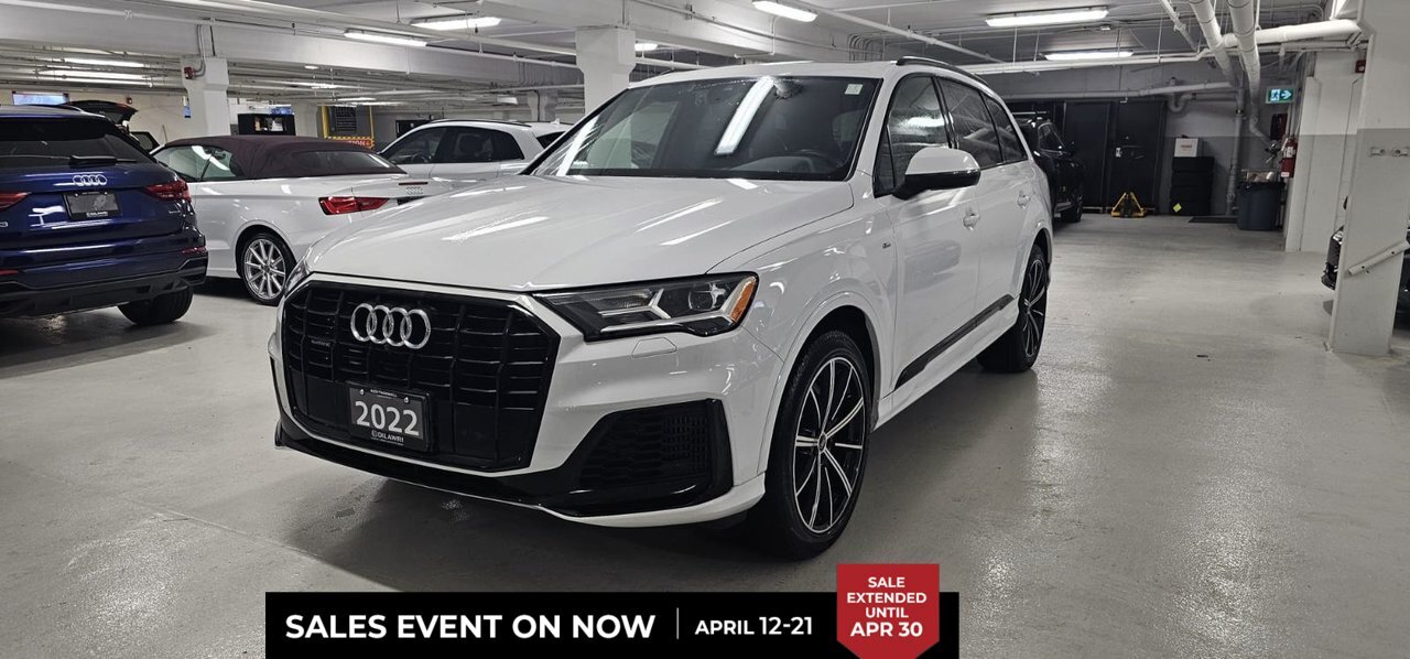 2022 Audi Q7 55 3.0T VORSPRUNG EDITION PACKAGE | ONE OWNER / 