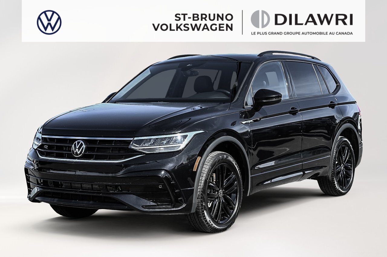 2022 Volkswagen Tiguan Comfortline R-Line Black Edition Clean carfax | On