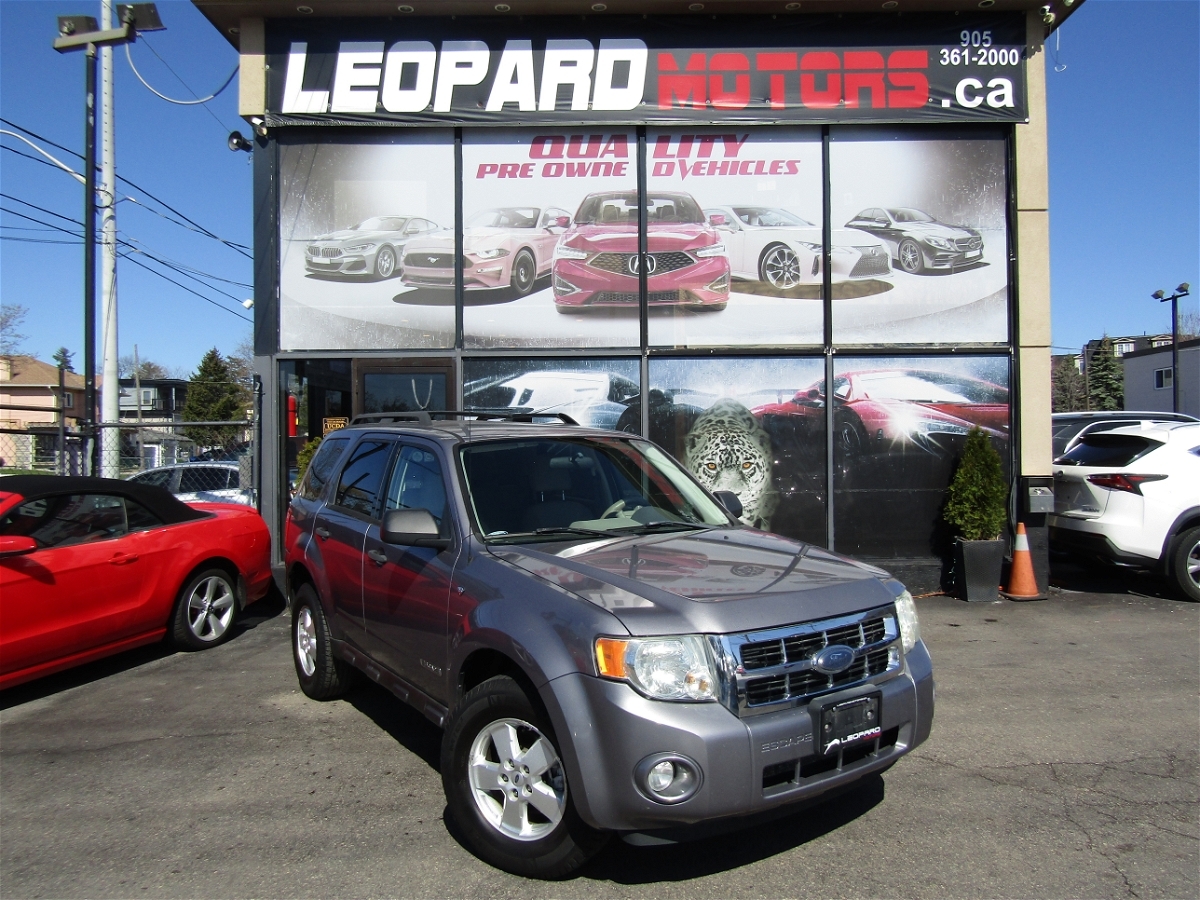 2008 Ford Escape XLT, Leather, Heated Seat, CruisCtrl, Power Seats,