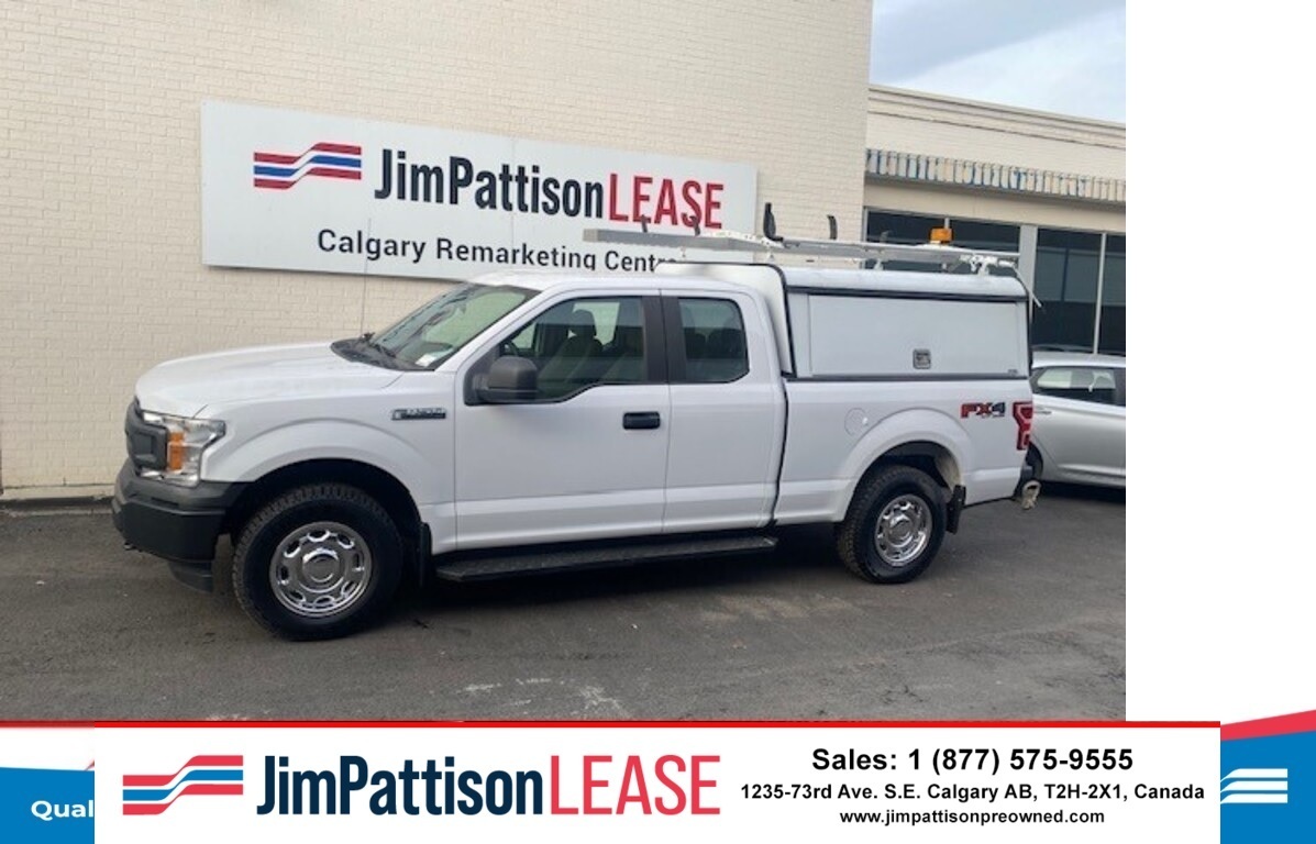 2018 Ford F-150 F-150 XL 4X4 Extended Cab w/Canopy, Ladder rack