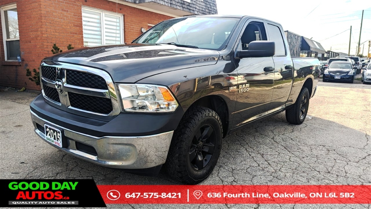 2015 Ram 1500 ST|  |  NO ACCIDENT | LOW KM | AWD | ALLOY WHEELS 