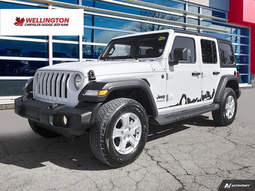 2022 Jeep Wrangler Unlimited Sport | V6 | Trailer Tow | Hardtop | Cle