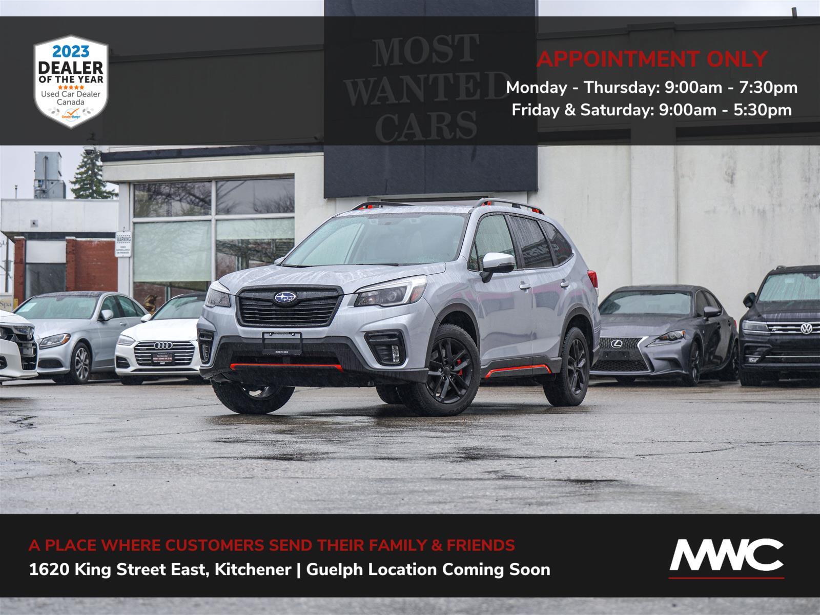 2021 Subaru Forester SPORT | AWD | PANO ROOF | BLIND | P/TAILGATE