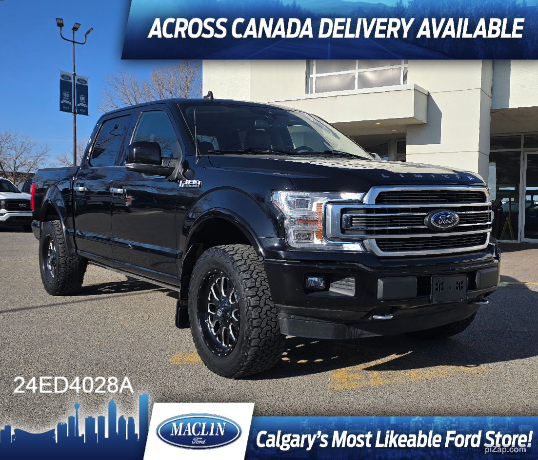 2020 Ford F-150 LIMITED | 3.5L ECOBOOST | TRAILER TOW | 22" WHEELS