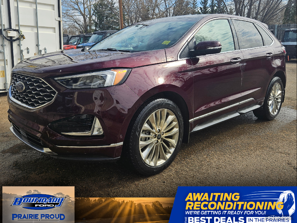 2020 Ford Edge Titanium | Heated/Cooled Leather | Pano Roof