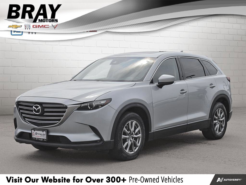 2018 Mazda CX-9 TouringGS-L AWD, NAV, ROOF, HTD LEATHER, 2 SETS TI